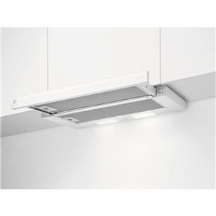 Electrolux, 410 m³/h, width 59.8 cm, white - Built-in Cooker Hood LFP326FW