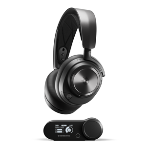 Steelseries Arctis Nova Pro Wireless, черный - Беспроводная гарнитура 61520