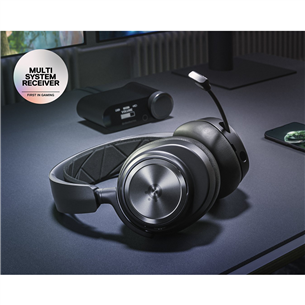 Steelseries Arctis Nova Pro Wireless, черный - Беспроводная гарнитура