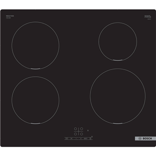 Bosch seeria 4, laius 59,2 cm, raamita, must - Integreeritav induktsioonpliidiplaat PUE611BB5E