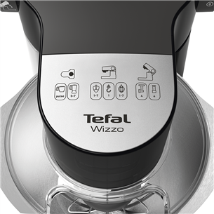 Tefal Wizzo, 1000 W, must - Köögikombain