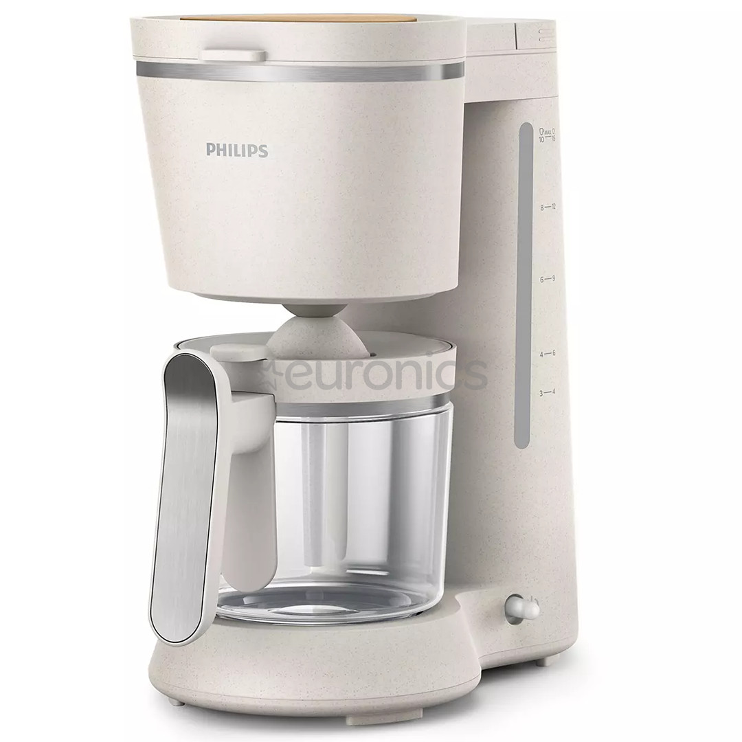 Philips Eco Conscious Edition, 1000 W, white - Filter Coffee Machine