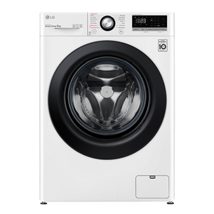 LG, 9 kg, depth 56.5 cm, 1400 rpm - Front Load Washing Machine