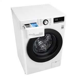 LG, 9 kg, depth 56.5 cm, 1400 rpm - Front Load Washing Machine
