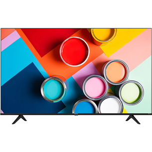 Hisense A6BG, 50'', 4K UHD, LED VA, feet stand, black - TV