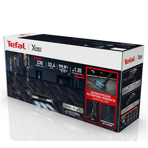 Tefal X-Force Flex 15.60 Pro, must - Varstolmuimeja
