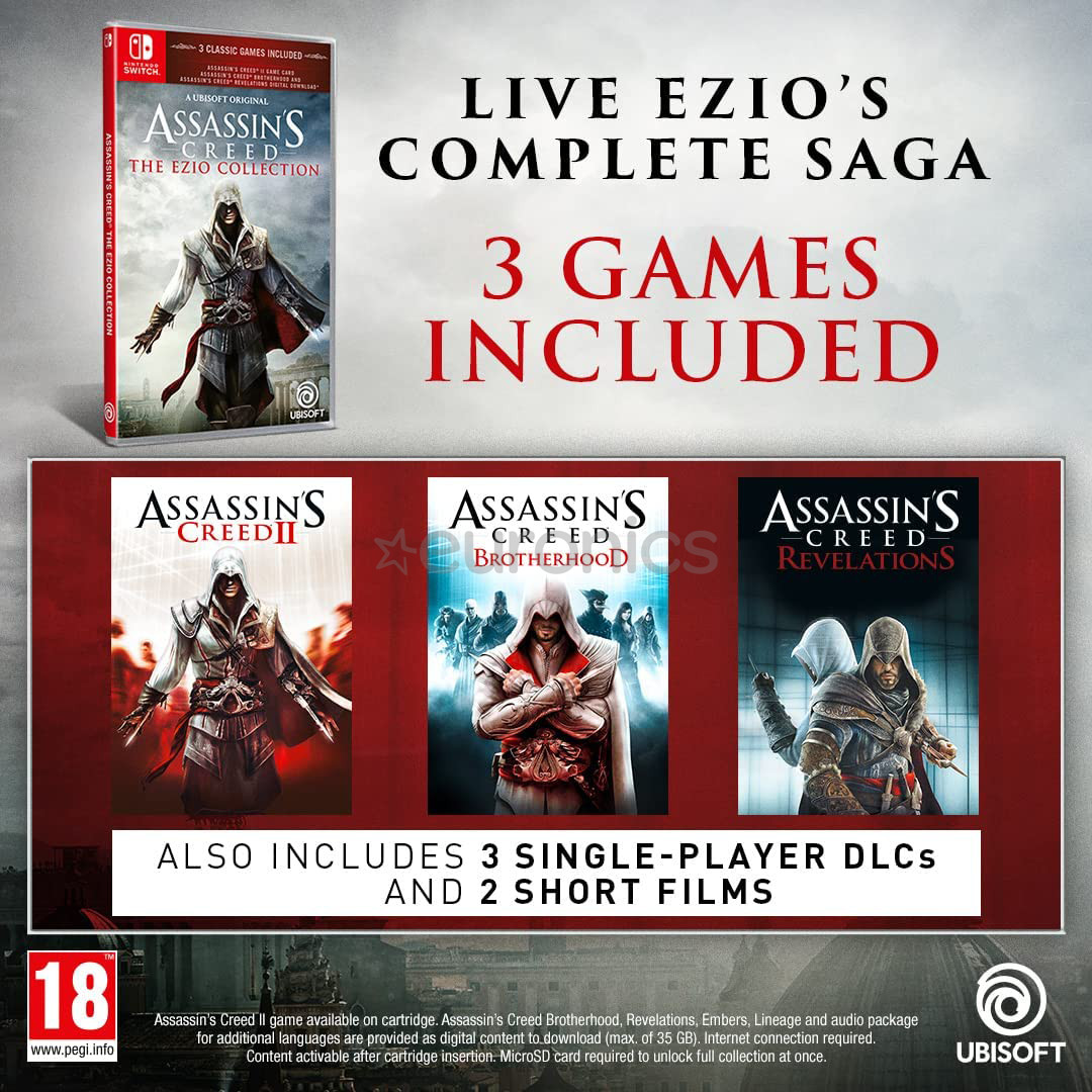 Assassin’s Creed: The Ezio Collection (Nintendo Switch mäng)