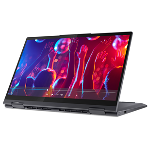 Lenovo Yoga 7 14ACN6, Ryzen 7, 16 ГБ, 1 ТБ, W11, серый - Ноутбук 82N7004WMX