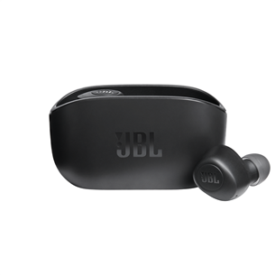 JBL Vibe 100TWS, black - True wireless earbuds JBLV100TWSBLKEU