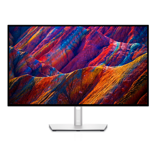 Dell UltraSharp U2723QE, 27'', 4K UHD, LED IPS, USB-C, must/hõbe - Monitor U2723QE