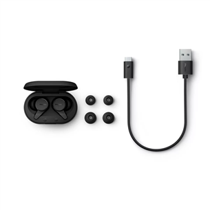 Philips TAT1207, черный - Полностью беспроводные наушники
