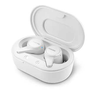 Philips TAT1207, white - True Wireless Headphones