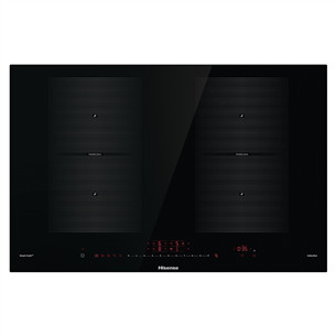 Hisense, laius 79,5 cm, raamita, must - Integreeritav induktsioonpliidiplaat