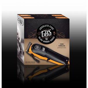 GA.MA Absolute Fade, 0.8-25 mm, black/yellow - Hair Clipper