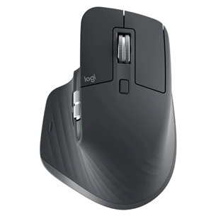 Logitech MX Master 3s, vaikne, must - Juhtmevaba hiir 910-006559