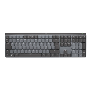 Logitech MX Mechanical, Tactile, SWE, must - Juhtmevaba mehaaniline klaviatuur