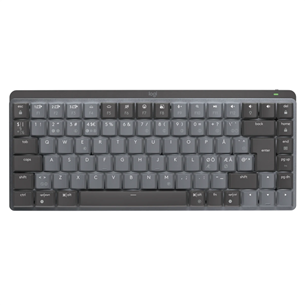 Logitech MX Mechanical Mini, Tactile, US, must - Juhtmevaba mehaaniline klaviatuur