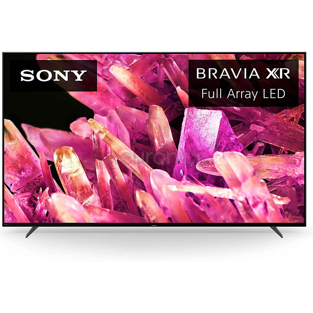 Sony Bravia XR X93K, 65", 4K UHD, LCD, jalad äärtes, must - Teler