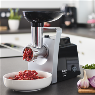 Tefal, 1400 W, grey - Meat mincer