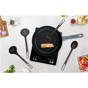 Tefal Ingenio, 4 шт., красный/черный - Набор кухонных аксессуаров