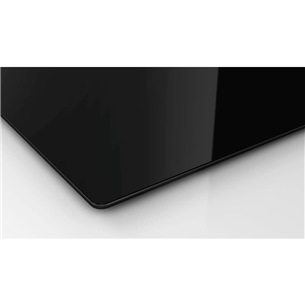 Bosch, width 59.2 cm, frameless, black - Built-in Ceramic Hob
