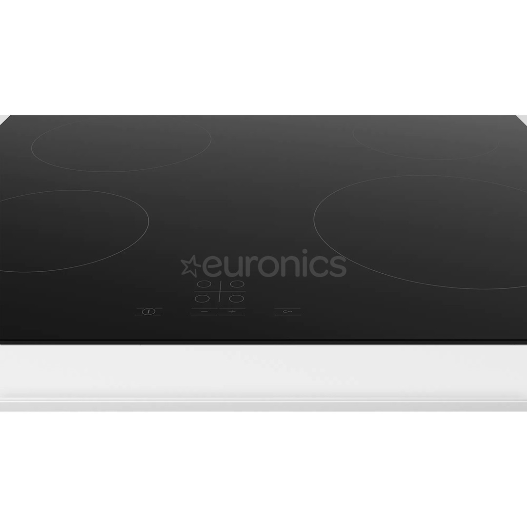 Bosch, ширина 59,2 см, без рамы, черный - Интегрируемая керамическая варочная панель