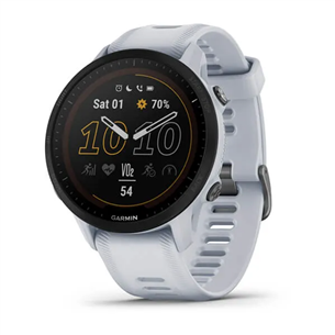 Garmin Forerunner 955 solar, белый - Спортивные часы 010-02638-21