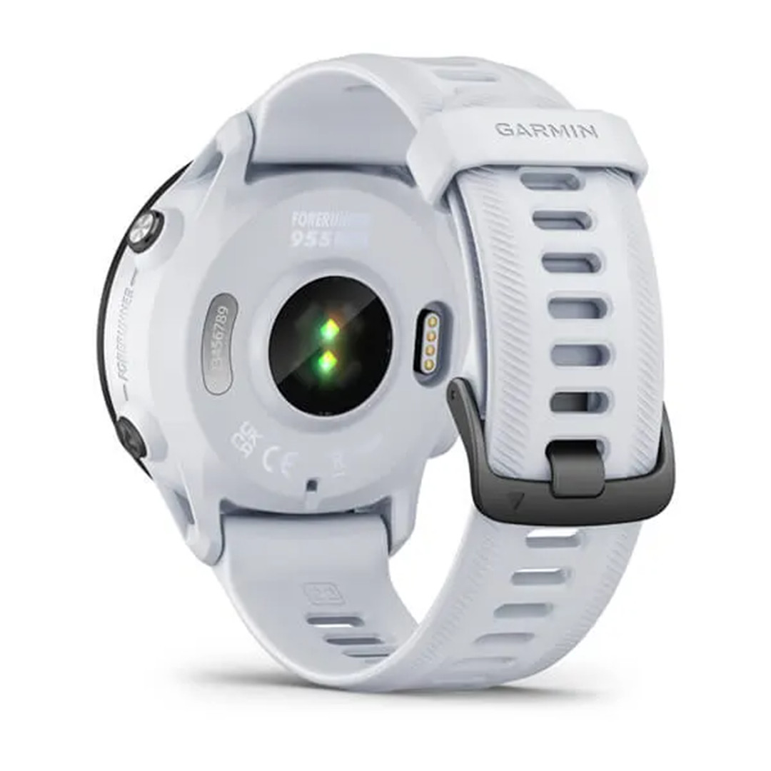 Garmin Forerunner 955 solar, белый - Спортивные часы