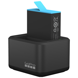 GoPro Dual Battery Charger + Battery for HERO10/9 Black - Зарядное устройство и аккумулятор ADDBD-211-EU