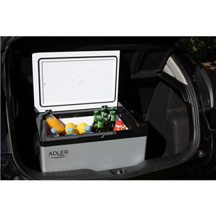 Adler, 40 L, grey - Portable refrigerator