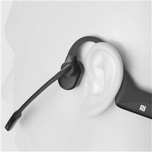 Shokz Opencomm, black - Open-ear Wireless Headphones