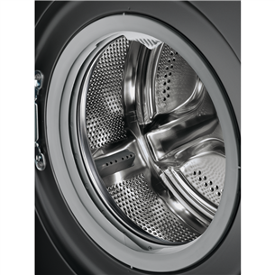 Electrolux PerfectCare 600, 6 kg, depth 37.8 cm, 1000 rpm, dark gray - Front Load Washing Machine