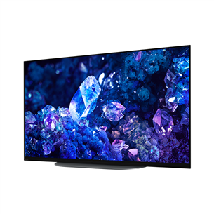 Sony Bravia XR A90K, 48", 4K UHD, OLED, jalg keskel, must - Teler