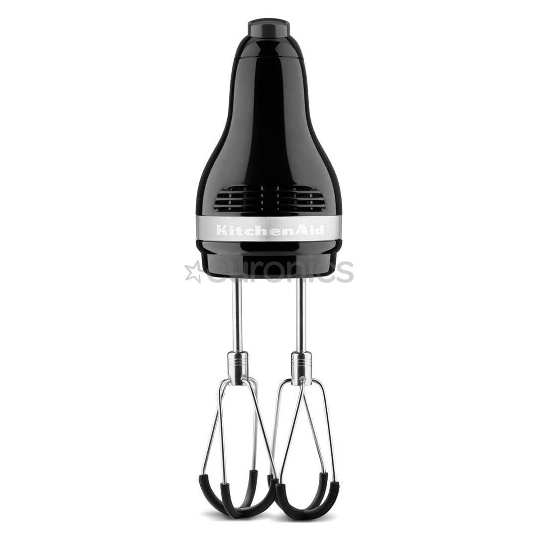 KitchenAid, 60 W, black - Hand Mixer