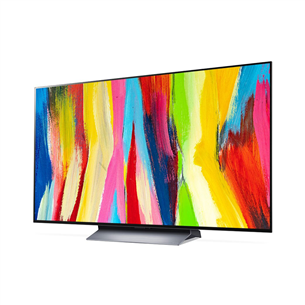 LG OLED77C21LA, 77", 4K UHD, OLED evo, jalg keskel, hall - Teler