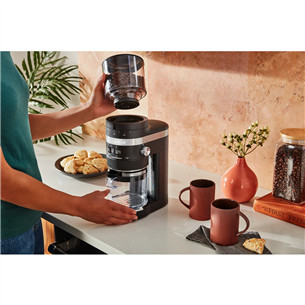 KitchenAid Artisan, 1500 Вт, матовый черный - Кофемолка
