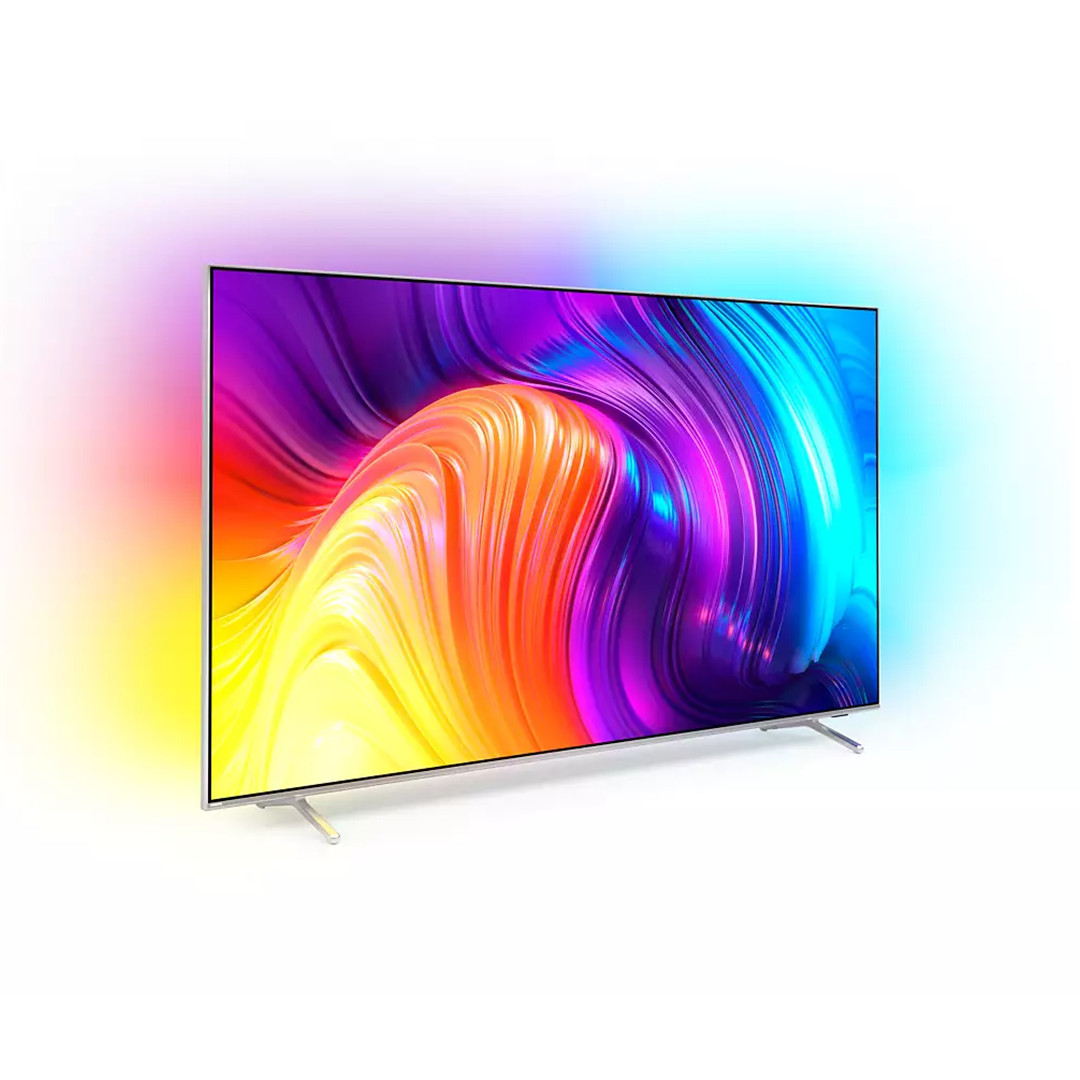 Philips The One PUS8807, 75", 4K UHD, LED LCD, jalad äärtes, hõbedane - Teler