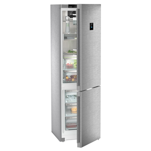 Liebherr, NoFrost, 363 L, height 202 cm, inox - Refrigerator