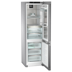 Liebherr, NoFrost, 363 L, height 202 cm, inox - Refrigerator