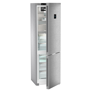 Liebherr, NoFrost, 363 L, height 202 cm, inox - Refrigerator