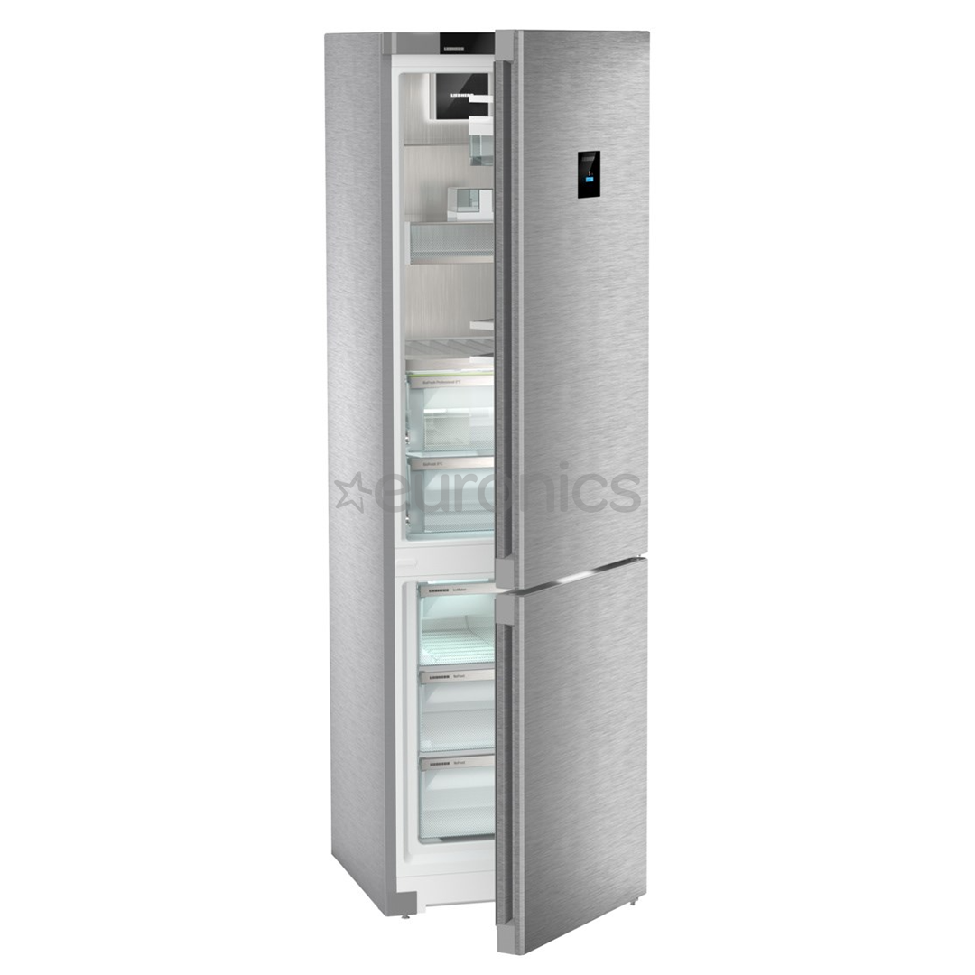 Liebherr, NoFrost, 363 L, kõrgus 202 cm, roostevaba teras - Külmik