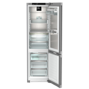 Liebherr, NoFrost, 363 L, height 202 cm, inox - Refrigerator