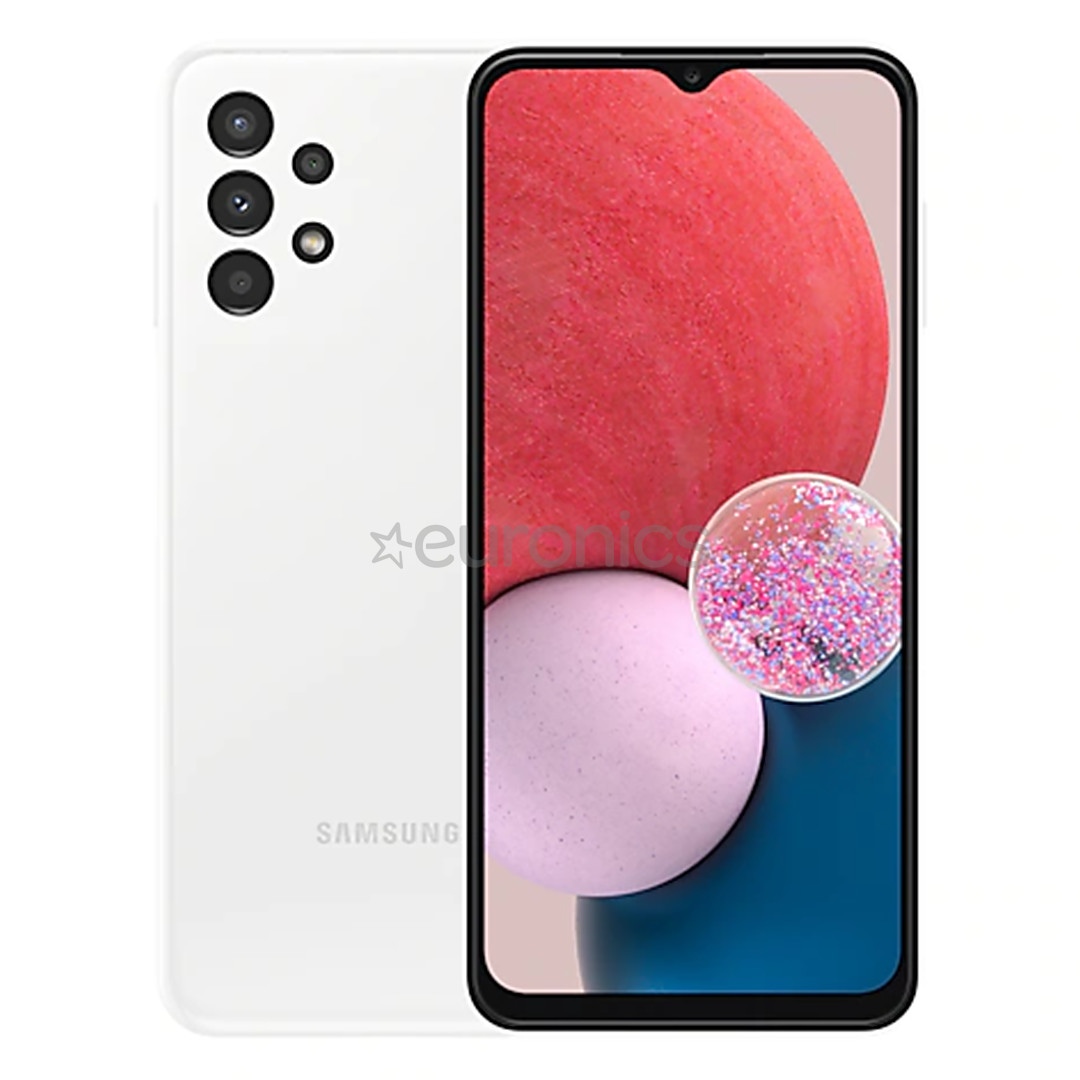 Samsung Galaxy A13, 32 ГБ, белый - Смартфон