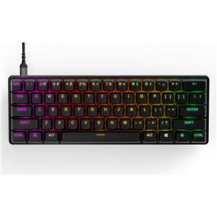 Steelseries Apex Pro Mini, SWE, must - Mehaaniline klaviatuur