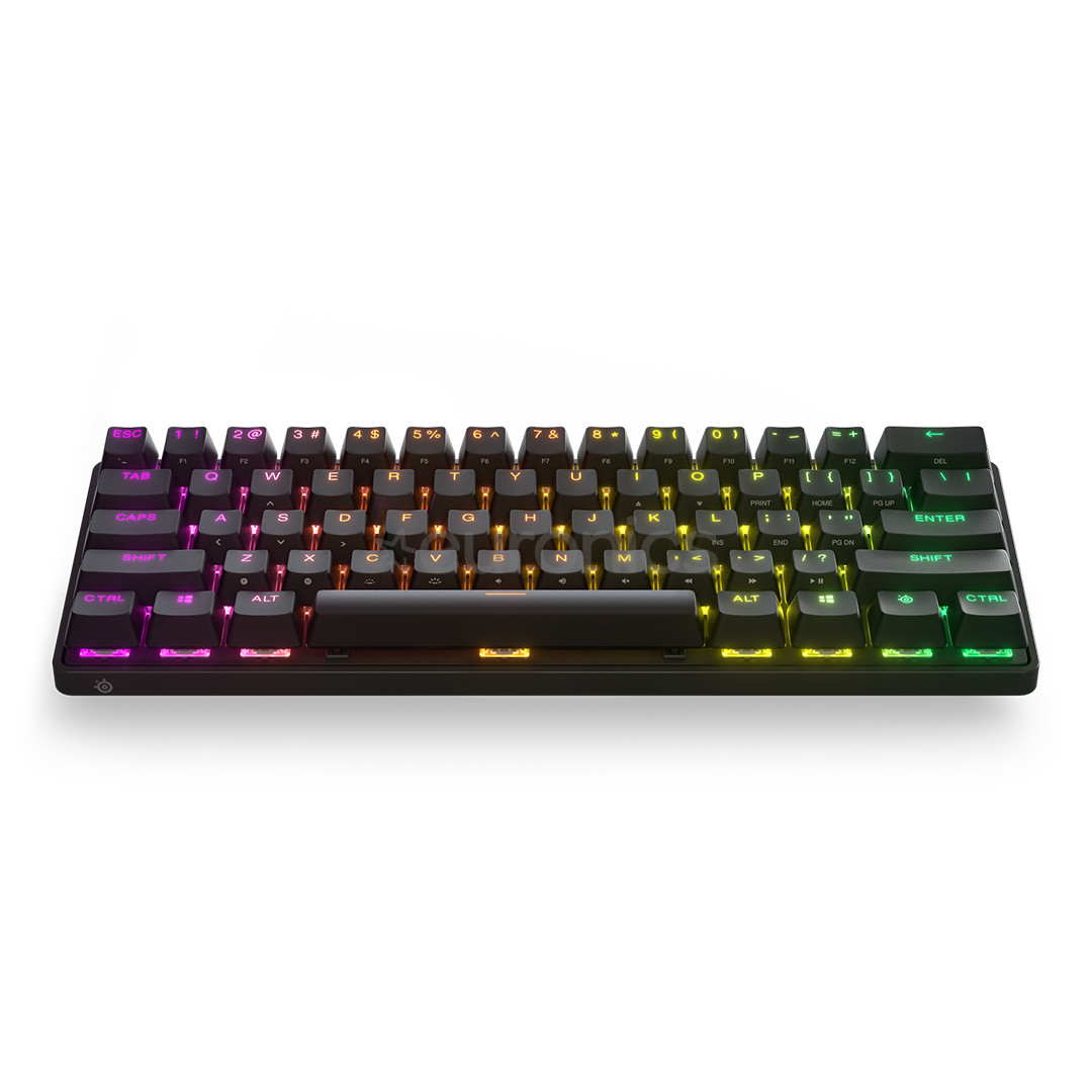 Steelseries Apex Pro Mini Wireless, US, must - Juhtmevaba mehaaniline klaviatuur