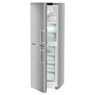 Liebherr, NoFrost, 314 л, высота 186 см, серебристый - Холодильник