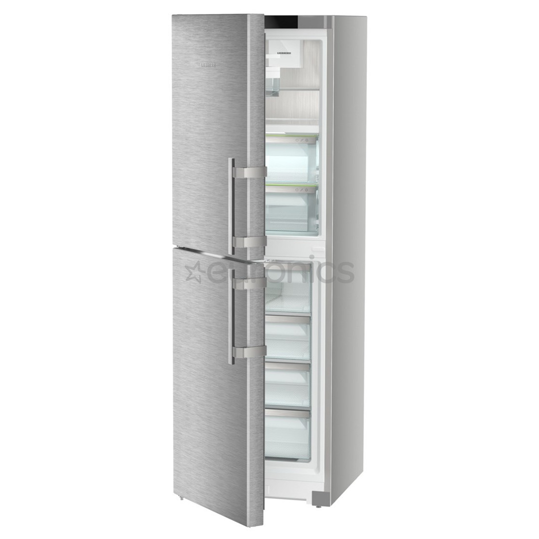 Liebherr, NoFrost, 314 L, height 186 cm, silver - Refrigerator