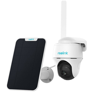 Reolink Go PT Plus, LTE + Solar Panel, night vision, white - Wireless Security Camera