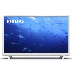 Philips, 24", HD, LED LCD, feet stand, white - TV 24PHS5537/12