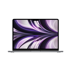 Apple MacBook Air 13 (2022), M2 8C/10C, 8 ГБ, 512 ГБ, SWE, серый - Ноутбук